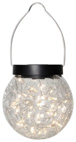 Glory kültéri napelemes LED függőlámpa, ø 12 cm - Star Trading
