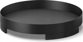 Zack Trevo Dekorációs Tálca Lábakon 30 cm Fekete