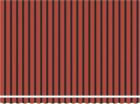 Behúzható napellenző narancssárga és barna 450 × 300 cm