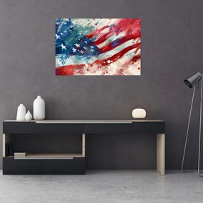 Kép - Az USA zászlaja (90x60 cm)