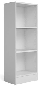 Basic fehér könyvespolc, 41 x 107 cm - Tvilum