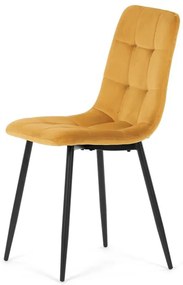 Sárga Bársony Étkezőszék. CT-281 YEL4