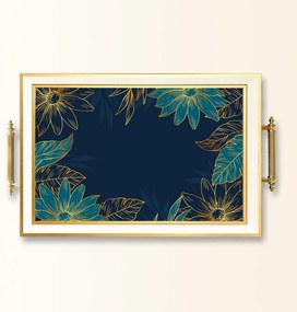 Üveg tálca, 38×24 cm – TPB9772