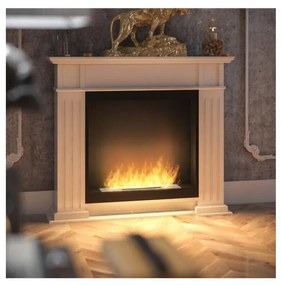 InFire - BIO Kandalló 115x100 cm 3kW fehér