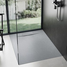 Zuhanytálca Bazalt Grey 90x90