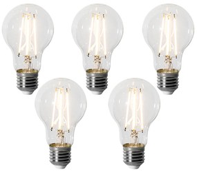5 db-os E27 szabályozható LED izzó szett A60 6W 700 lm 2200K