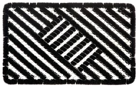 Kókuszrost lábtörlő 45x75 cm Coco Black – Hanse Home