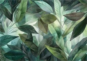 Fotótapéta Levelek Természet Dzsungel Hálószoba Nappali Tapéta Flizelina 400x280