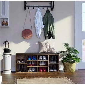 DAVOR cipőtartó barna