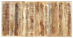 vidaXL tömör mangófa étkezőasztal 180 x 90 x 76 cm