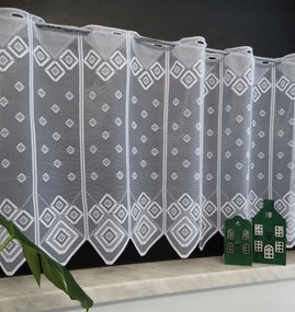 Mg Irigység panel 35116 jacquard fehér 60cm Minőség