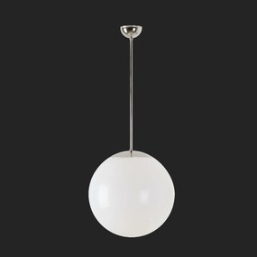 Osmont 63449 Isis P3 Pm függesztett műanyag lámpa rozsdamentes acél polírozott fehér IP40