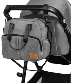 Lionelo - 3 az 1-ben kombinált babakocsi BIANKA Kőszürke