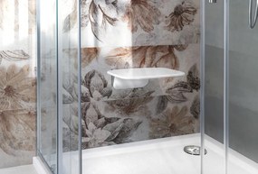 Polysan Polysan, SAAP összecsukható zuhanyülőke 35x32,8 cm, fehér, CW1110W