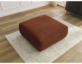 Téglavörös kordbársony lábtartó Lucien – Bobochic Paris