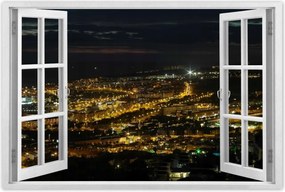 Poszterek 90x60 Tájkép éjszakai felvételen