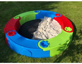 Nagy műanyag összecsukható homokozó NEW BABY VÁR 170 cm