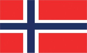 Fotótapéta Norvégia zászlaja hazafiság skandináv minimalizmus 300x210 +ragasztó