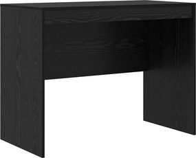 vidaXL Asztal Fekete tölgy 100 x 50 x 76 cm