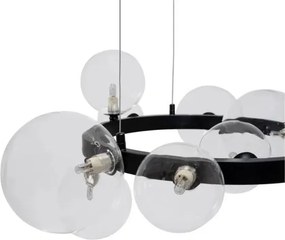 MORETTI MO8802 ATMOS Fekete Színű Függeszték 10xG9 25W IP20