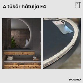 Kerek tükör LED világítással E4