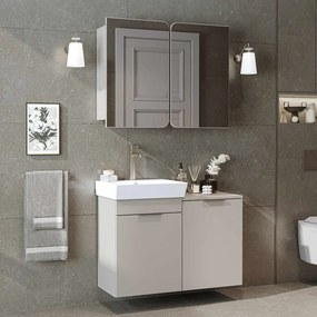 Dubai mosdószekrény, homokkő, 92,2 cm – TR283VLN1125