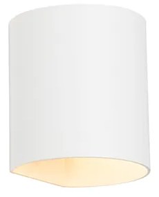 Modern fali lámpa fehér - Sabbio