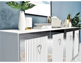 Bare White and Silver szekrény