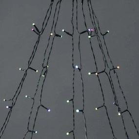 Nedis WIFILXT02W200 - LED karácsonyi függöny 200 LED, 8 funkció, 10x2m, IP65, Wi