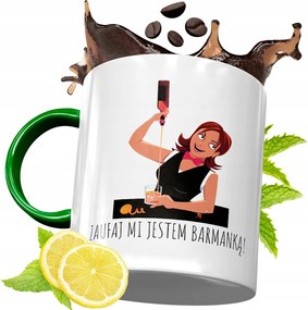 Zöld Bögre Csaposnak Születésnapi Ajándék Nyomtatott Fotóval