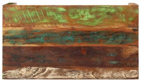 Dohányzóasztal 110x55x40 cm Tömör, újrahasznosított fa