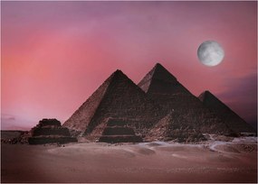 Kép - Piramisok giza, Egyiptom (70x50 cm)