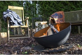 Fekete tűzrakó Moon – Esschert Design