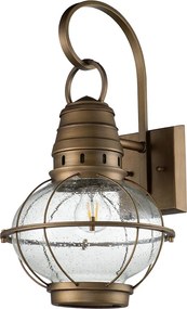 Kichler klasszikus kültéri fali lámpa bridgepoint sárgaréz elsklbridgepointlnbr IP44