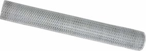 vidaXL Hexagon kerítés Ezüst 1 x 10 m Horganyzott acél