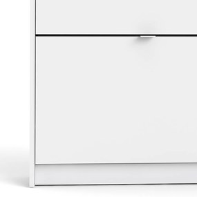 Fehér billenő ajtós cipőtartó Shoes – Tvilum