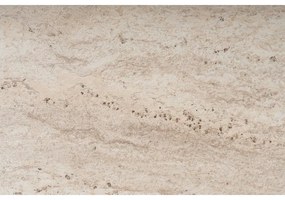 Dohányzóasztal Haldizen - Fekete, Travertine