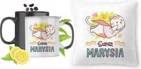 Marika Mágikus bögre fényképes nyomott mintás párna szett