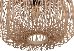 DIJK 55877-017 BAMBOO Többágú Függesztett Lámpa Bézs E27 IP20
