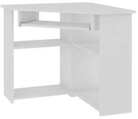TED sarok íróasztal, 80x74x80, fehér