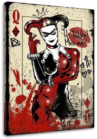 Gario Vászonkép Harley Quinn figura - DDJVigo Méret: 40 x 60 cm