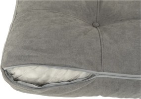 Szófa kinyitható, szürke anyag Queens, AURELIA