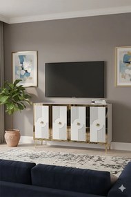 Pega 120 - White, Gold