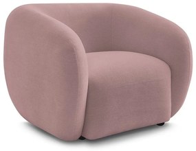 Világos rózsaszín fotel Celine – Bobochic Paris