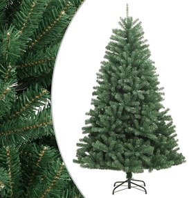 zöld csuklópántos műkarácsonyfa állvánnyal 120 cm
