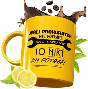 Prémium Arany Bögre Ügyésznek Ajándék Nyomtatott Fotóval