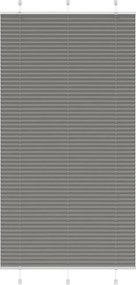 vidaXL pliszírozott redőny antracit 105x200 cm szövetszélesség 104,4cm