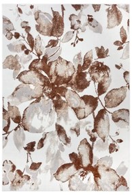 Barna szőnyeg 67x120 cm Shine Floral – Hanse Home