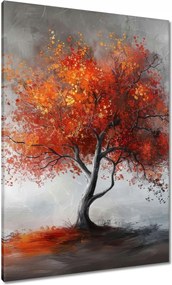 Vászonkép 70x100 Fa tüzes színekben