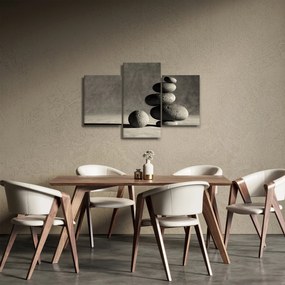 Kép - Szürke kövek (90x60 cm)
